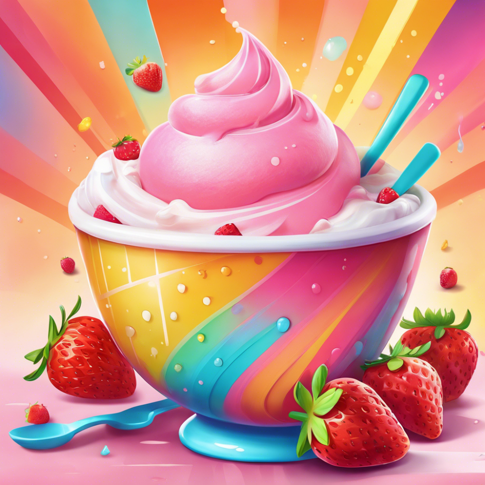 STRAWBERRY BANANA SHERBET