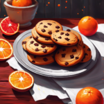 BLOOD ORANGE COOKIES